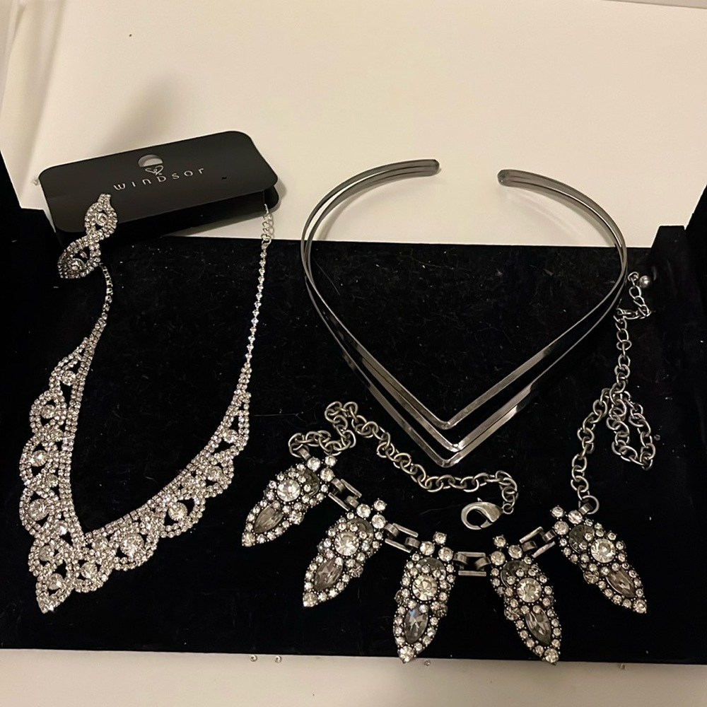 3 necklaces